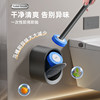 Disposable toilet brush household cleaning brush with cleaning fluid