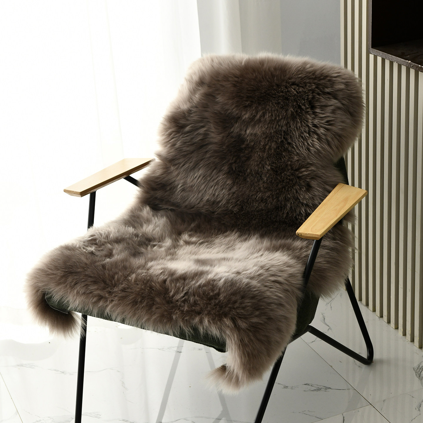 小沙纯羊毛地毯羊毛沙发垫客厅卧室床边柜边地毯飘窗垫椅垫坐垫毯