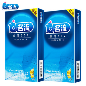 【名流】超薄大颗粒螺纹型避孕套