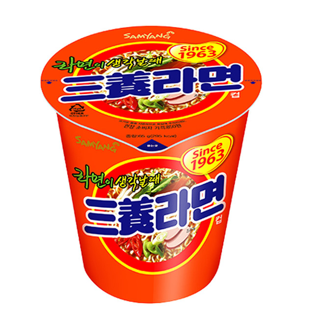 Korean imported food Samyang instant noodles
