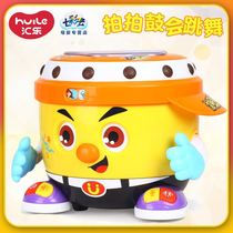 Tandem Music DJ Agu Baby Musical Hand Beat Drum Dancing Swing Beat Beat Drum Baby Guide Learn To Climb Toys