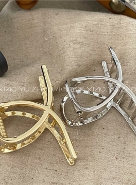 超能抓！韩系金属中号抓夹发量多