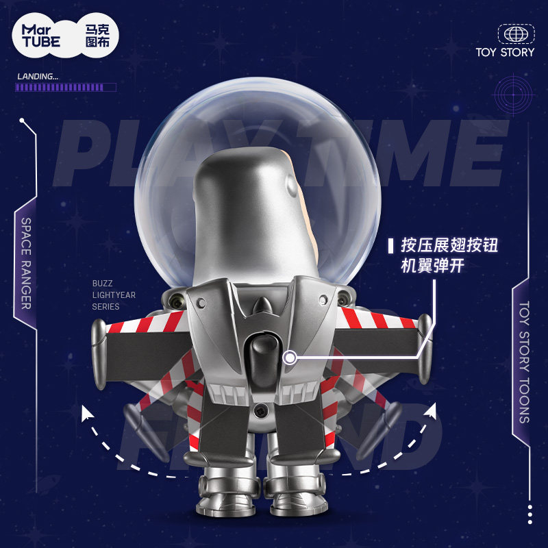 马克图布巴斯光年泡泡头潮玩灯玩具总动员潮玩生日礼物送男生男友