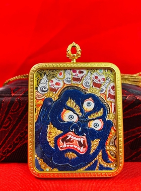 大黑天矿砂描金生肖本命守护