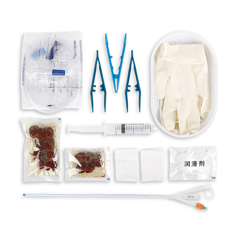 维力医用一次性硅胶导尿包无菌双腔三腔导尿管男女用成人尿管长期 - 图0