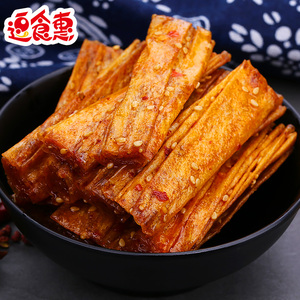 湖南特产豆皮辣皮辣片