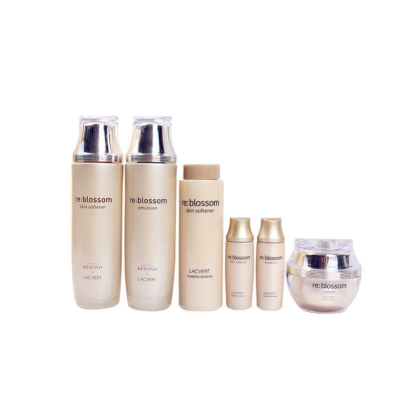 lg韩国lacvert蝶妆拉格贝尔3件 首尔潮流妆面部护理套装