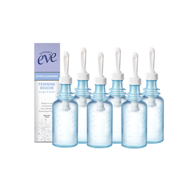 【盒微瑕】夏依eve女性私处护理醋水133ml*6支内阴清洁冲洗器,淘宝优惠券,粉丝福利购,淘宝优惠卷