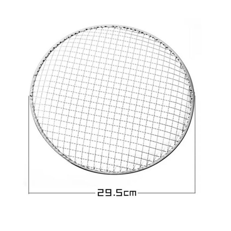 一次性烧烤网长方形圆形篦子一人食迷你烧肉网抛弃式烤肉煜轩烤网 - 图3