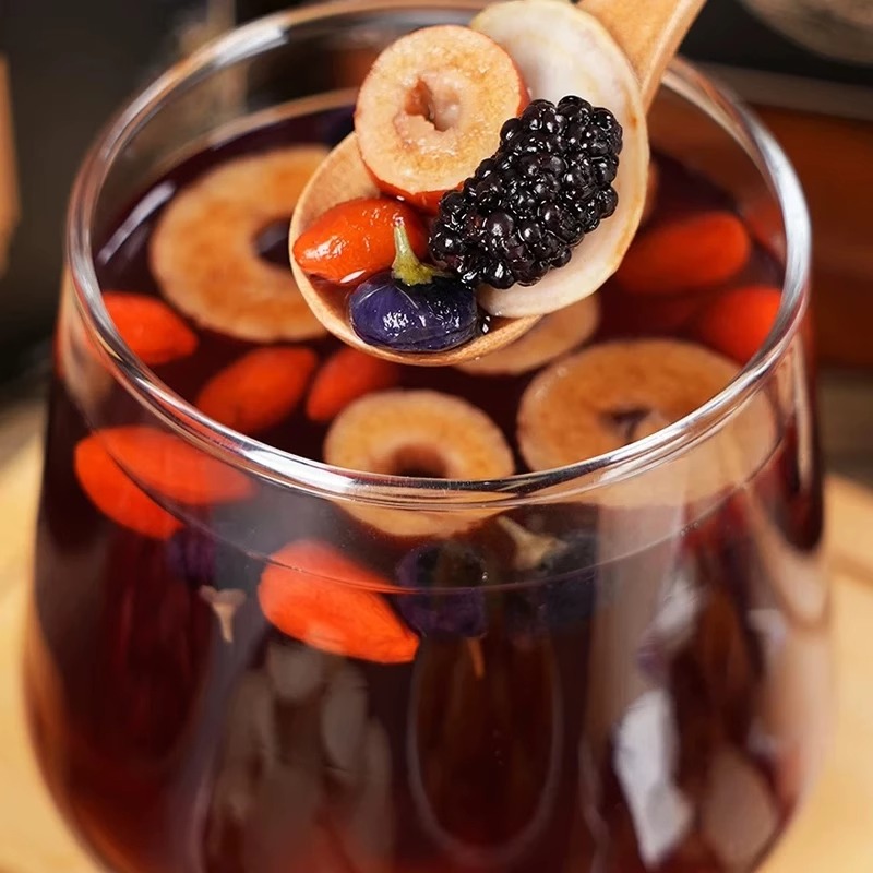 邮政元气六宝茶寻六宝西洋参人参桑葚鲜鸟3.0枸杞茶旗舰店6BT - 图1