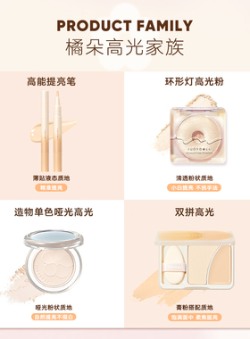 橘朵变色龙高光哑光闪粉