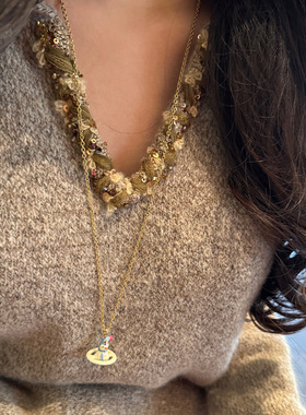 【进柜无压力】中古小雪人项链圣