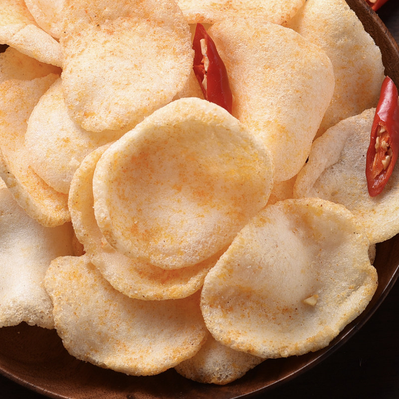 艾格吃饱了虾片膨化零食网红薯片 艾格吃饱了膨化食品