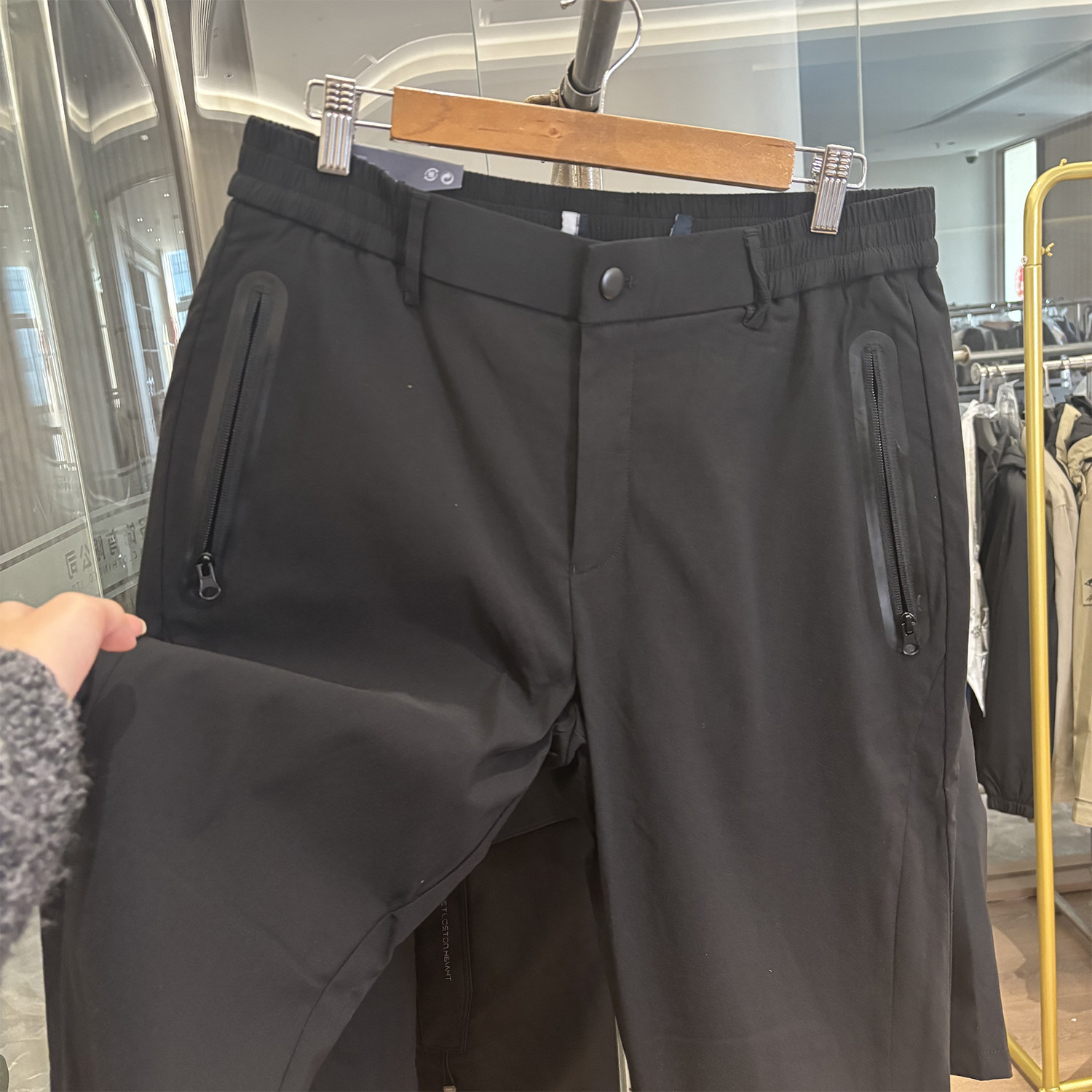 【H家】90鸭绒！远红外升温！冬季厚款简约休闲防寒保暖羽绒裤男,淘宝优惠券,粉丝福利购,淘宝优惠卷