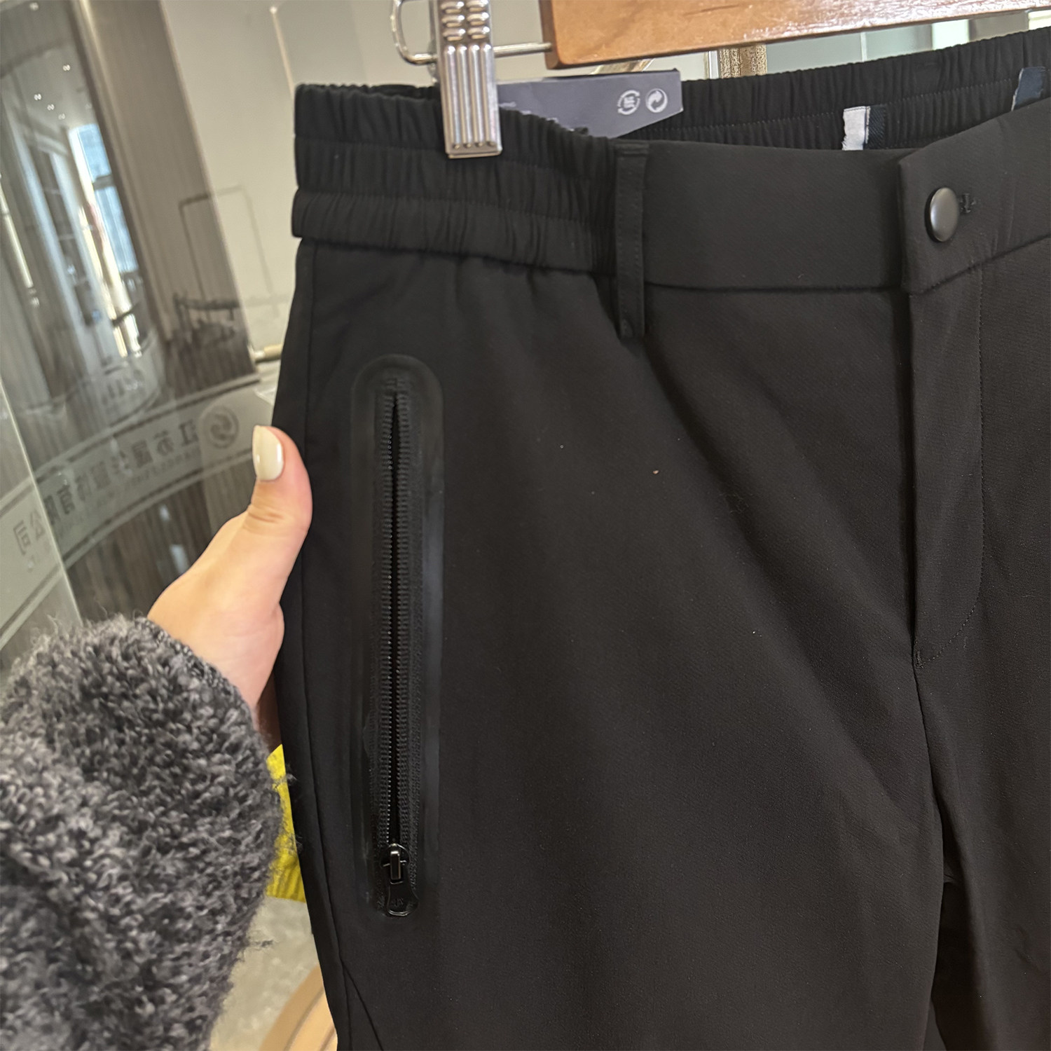 【H家】90鸭绒！远红外升温！冬季厚款简约休闲防寒保暖羽绒裤男,淘宝优惠券,粉丝福利购,淘宝优惠卷