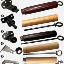 Iron pan handlebar handle Frying Pan Handle handle Frying Pan Handle Beech Wood Wood Anti-Burn Pan Heat Resistant Pan sauté