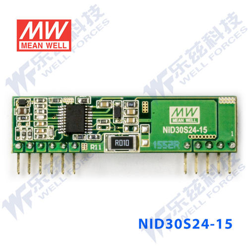 NID30S24-15 30W 20～53V输入,15V2A 单路明纬DC-DC变换电源 - 图3