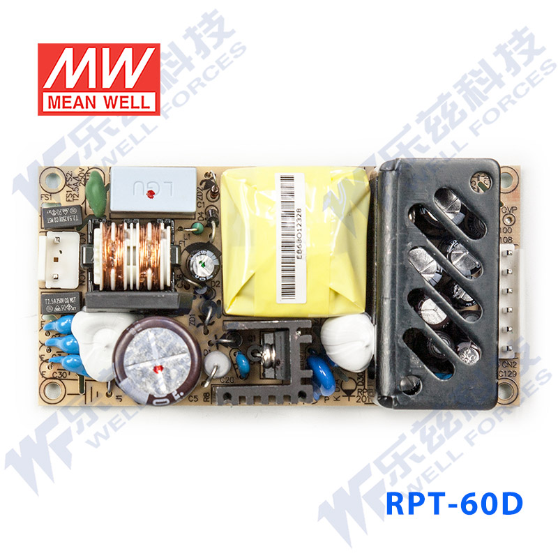 RPT-60D台湾明纬52W裸板三路医疗电源+5V3.85A+24V1.1A+12V0.55A-图3