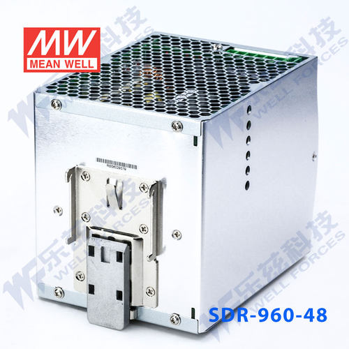 明纬48V电源960W SDR-960-48 导轨式220V转48V可并联150%峰值功率 - 图2