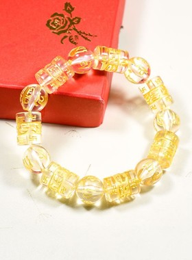 金木水火土情侣民族风精致手链