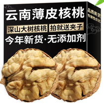 10 kg Yunnan walnut thin skin 2023 New stock paper Picwalnut pregnant woman thin shell black peach special nuts 5 catties fresh