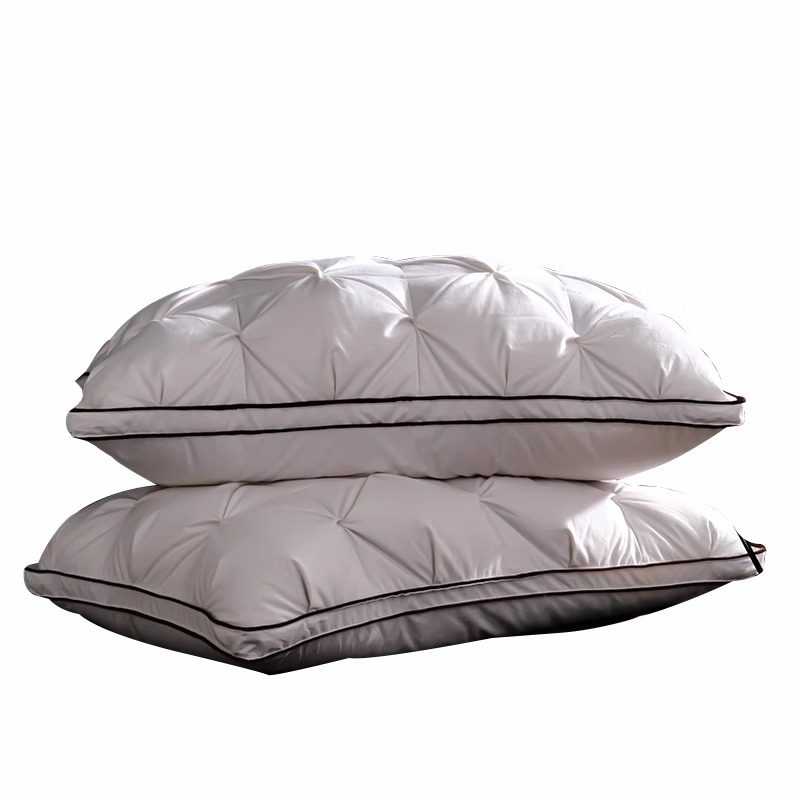 希尔顿五星级酒店羽绒枕头鹅绒枕学生单人护颈椎助睡眠家用单只装,淘宝优惠券,粉丝福利购,淘宝优惠卷