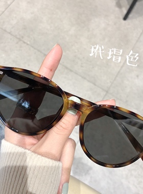 防紫外线椭圆通用显瘦偏光太阳镜