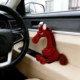The red pony carriage carries the mascot pendant for the year of birth
