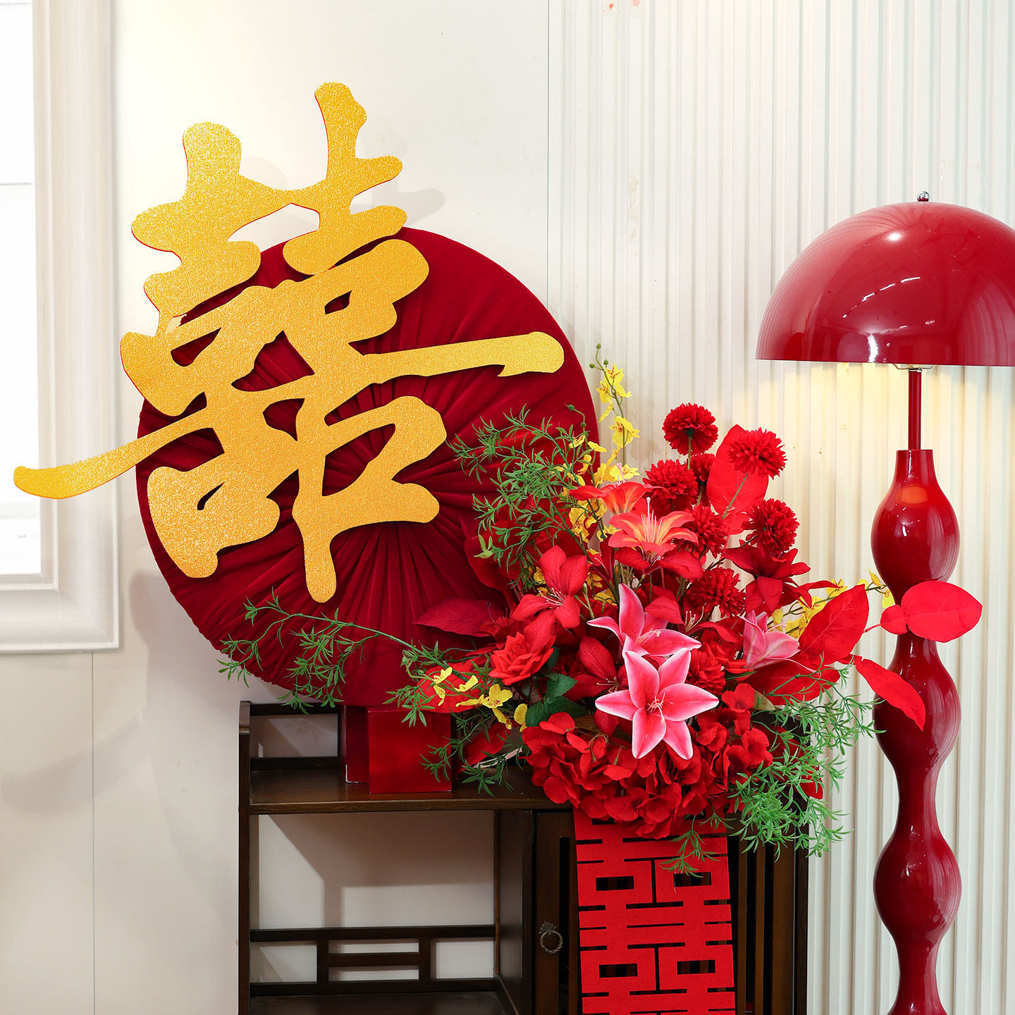 结婚婚房客厅茶几布置订婚床头桌面摆件仿真花装扮婚庆用品大全,淘宝优惠券,粉丝福利购,淘宝优惠卷