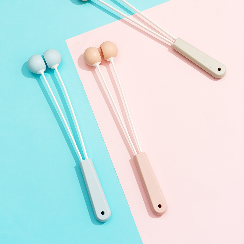 名创优品硅胶双球按摩捶MINISO手持式捶背神器养生锤拍打颈肩后背,淘宝优惠券,粉丝福利购,淘宝优惠卷