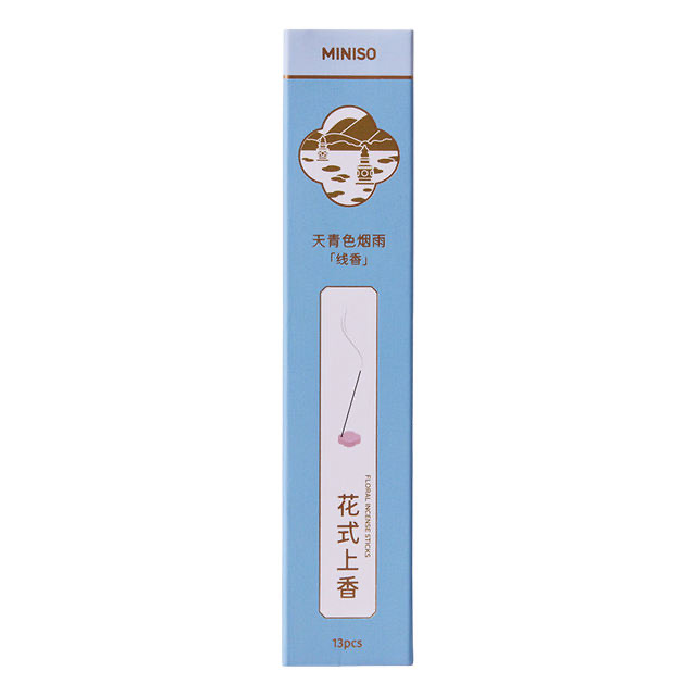 MINISO名创优品东方线香系列香薰13小支室内乌木沉香茉莉檀香桂花 - 图2