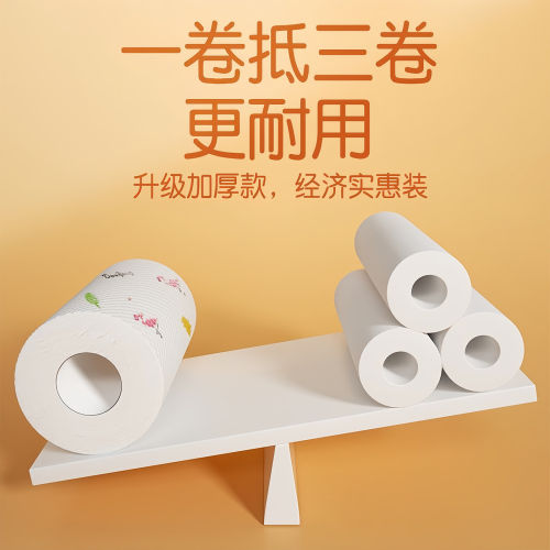 懒人抹布干湿两用厨房加厚洗碗布家用吸水一次性厨房纸巾吸油吸水 - 图2