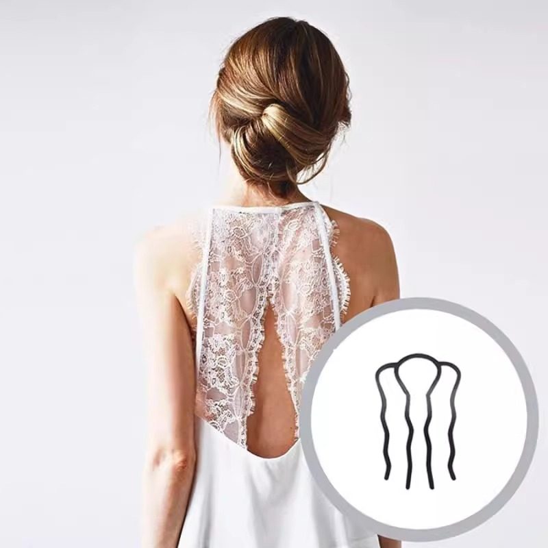 懒人盘发器发簪发插丸子头盘发工具u型插梳编发神器头饰头发盘头,淘宝优惠券,粉丝福利购,淘宝优惠卷