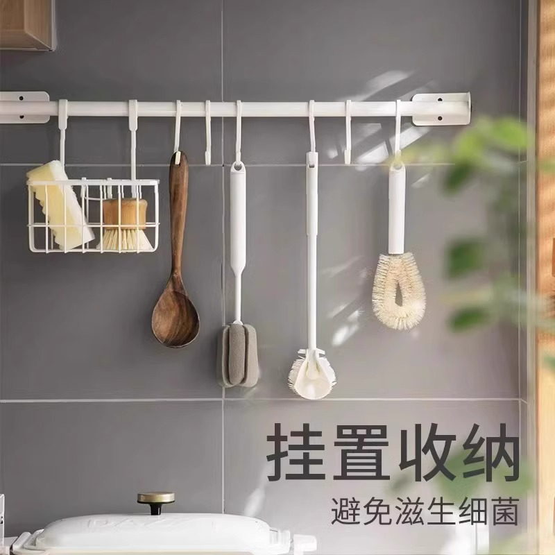 可拆卸长柄洗杯刷清洁小刷子厨房水杯破壁机清洗缝隙刷玻璃杯家用-图2
