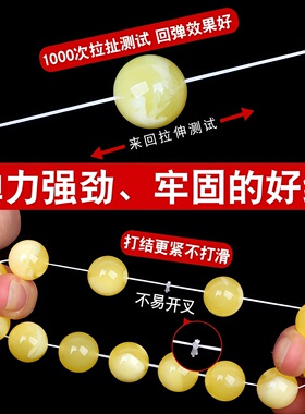 进口弹力线扁丝diy穿手串弹力绳