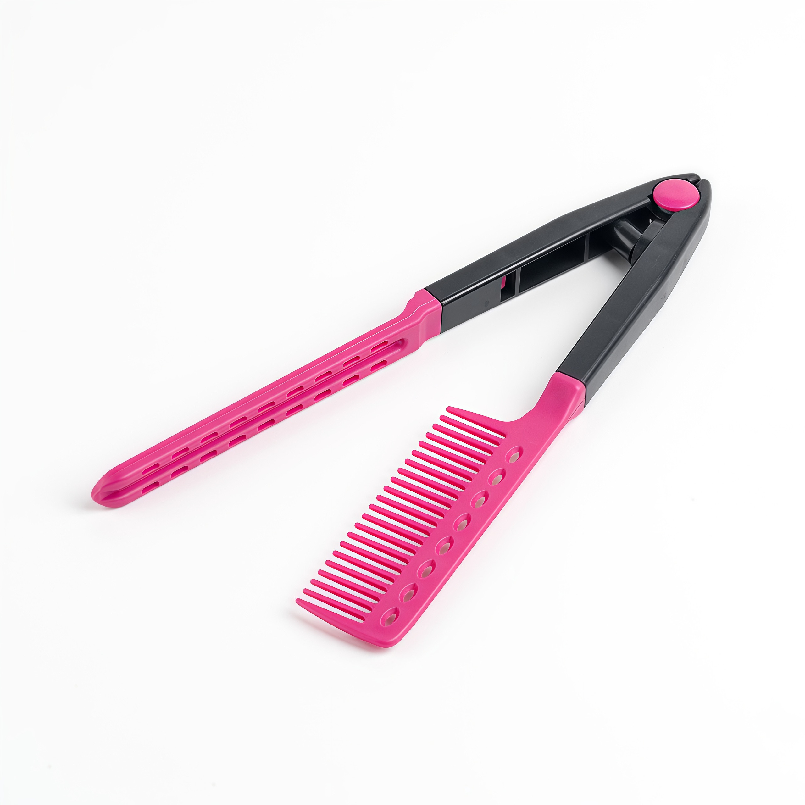 发根蓬松梳夹板造型梳子直发神器吹头发家用卷发V型夹美发工具女,淘宝优惠券,粉丝福利购,淘宝优惠卷