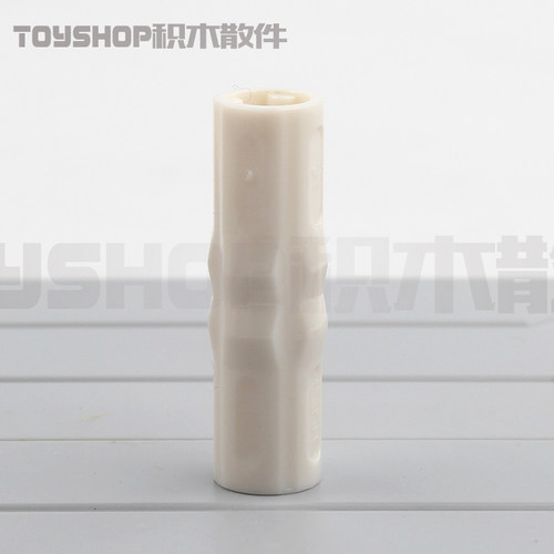 双鹰咔搭科技积木散件18948兼容考级 6100932白色1x3动力驱动连接 - 图1