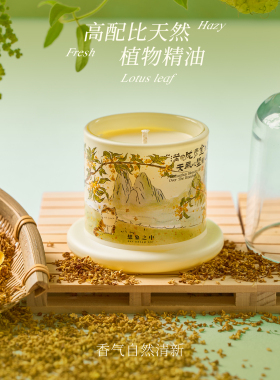 草木野趣设计师款中国风香薰蜡烛