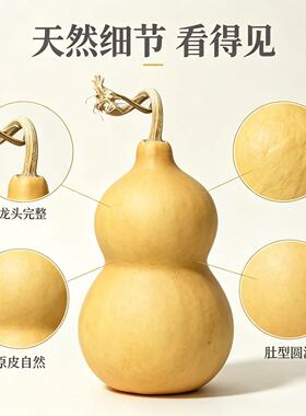 天然生长葫芦摆件门对门玄关挂饰