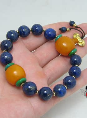 特价佛珠吊坠男女天然青金石