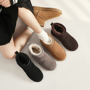 ZHR清仓女款厚底短靴59元起