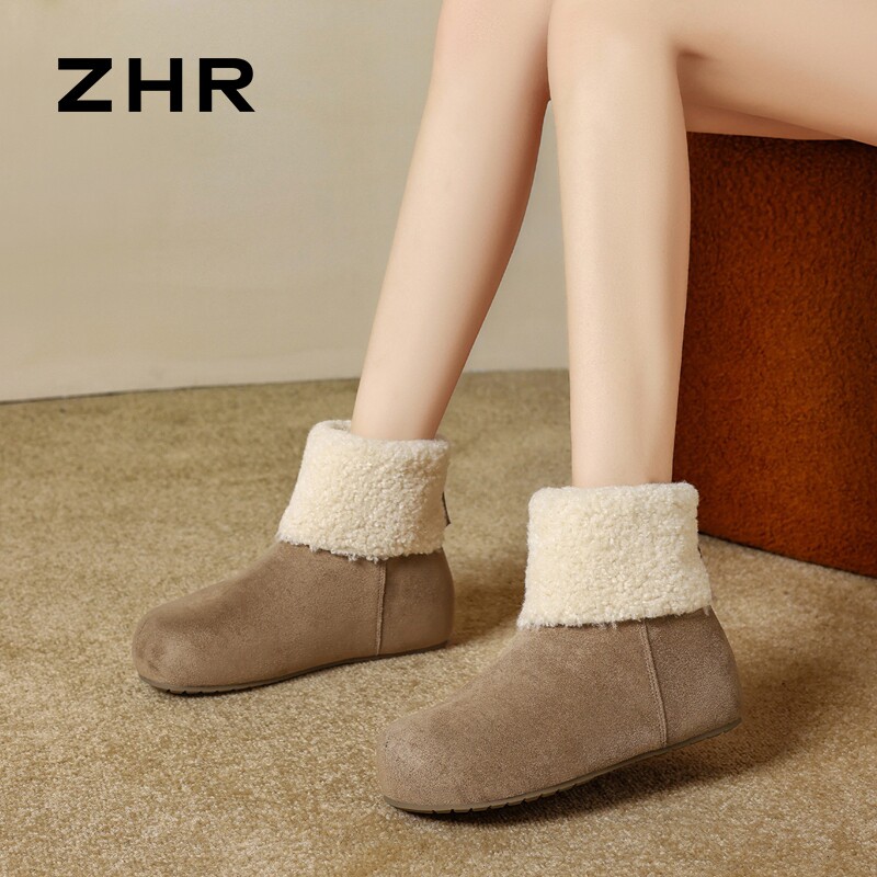 ZHR则则西部靴女断码清仓特价