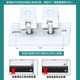 Balcony lifting clothes drying rack pulley universal wheel