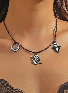 Clavicle Chain Halloween Necklace for Women万圣节项链