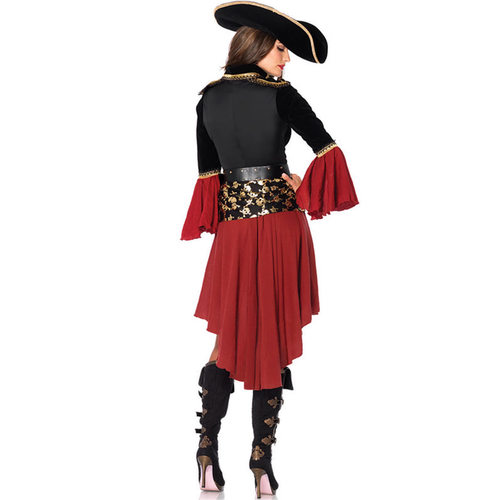 Halloween Caribbean Pirate Outfit 万圣节女海盗派对演出服饰 - 图2