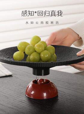 轻奢高颜值食品级PP沥水水果盘