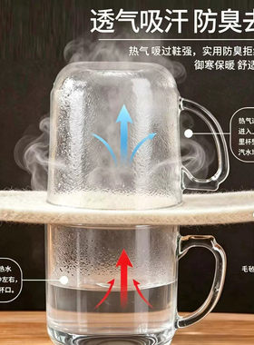 加厚羊毛毡保暖防臭鞋垫