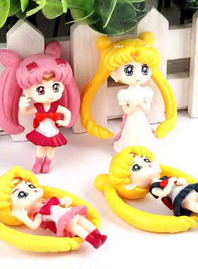 立体美少女公仔玩偶奶油胶手机壳手工DIY材料钥匙扣挂件饰品配件