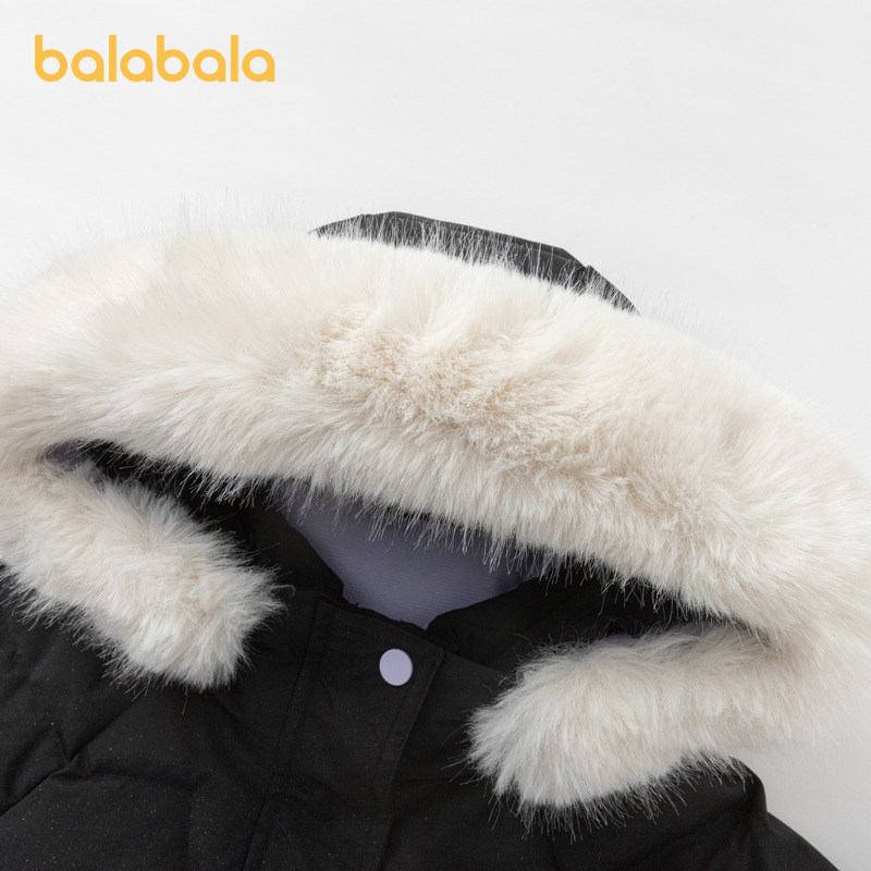 【库洛米IP商场同款】巴拉巴拉童装儿童长款女童羽绒服冬保暖外套,淘宝优惠券,粉丝福利购,淘宝优惠卷