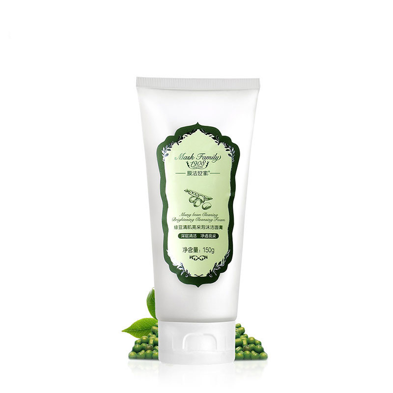 膜法世家绿豆氨基酸泡沫清洁洁面膏 膜法世家1908美丝琳洁面